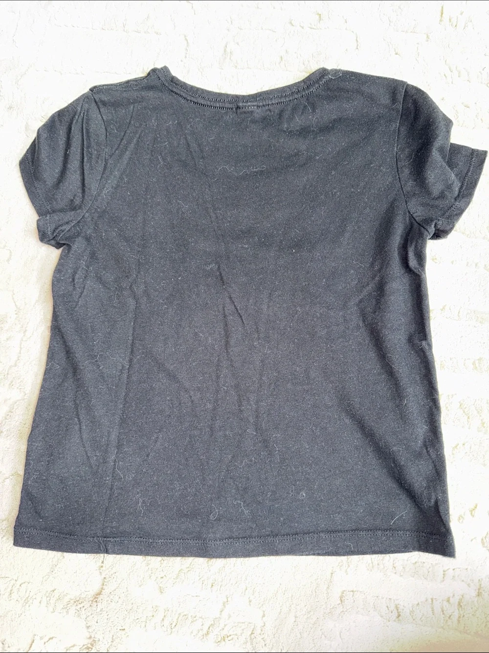 Old navy black flippy sequin “girls unite” tshirt L 10/12